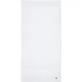 Lacoste Frottier Handtücher Lecroco Handtuch 50x100 cm | blanc - weiß