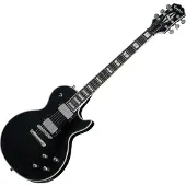 Epiphone Les Paul Prophecy Inspired by Gibson Aged Jet schwarz Metallic lic