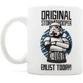 Thumbs Up Original Stormtrooper Tasse Enlist Today White