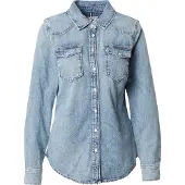 Tommy Hilfiger Jeanshemd WW0WW43730 Blau Slim Fit