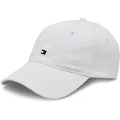 Tommy Hilfiger Cap Essential Flag Soft Cap AW0AW16050 Weiß