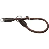Hunter - T-Collar Freestyle - Hundehalsband Gr Halsumfang max. 35 cm - Ø 8 mm braun