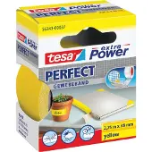 TESA extra Power Perfect Gewebeband gelb, 2,75 m x 38 mm