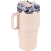 Rosmarino Thermobecher ''MegaCup'' in Rosa - 600 ml - onesize