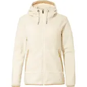 Vaude Fleecejacke "WOMEN'S MANUKAU FLEECE JACKET II", Damen, Gr. 36, beige (ecru), Obermaterial: 100% Polyester, Jacken Fleecejacke, für Wandern und Alltag, pflegeleicht und langlebig