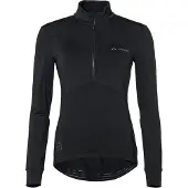 Vaude Bike Radtrikot , Damen, Gr. 44, schwarz, Obermaterial: 91% Polyester, 9% Elasthan, normal, Rundhals, elastischer Bund, Trikots Radtrikot, Fahrradshirt