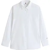 Tommy Hilfiger Hemd WW0WW45612 Weiß Regular Fit