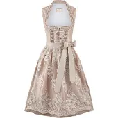 Stockerpoint Dirndl "Gabrielle" in Beige | Gr.: 40