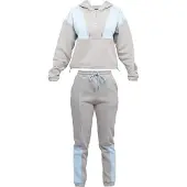 Tom Barron 2tlg Outfit in Grau | Gr.: S