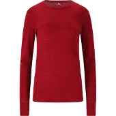 Whistler Cerro W Merino Wool Baselayer Top sun-dried tomato (4260) 40