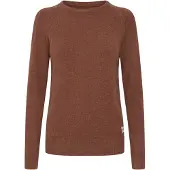 Oxmo Strickpullover OXMaria in Braun | Gr.: L