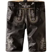 Stockerpoint Trachtenlederhose Roxanne in black nappa | Gr.: 38