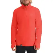 Poederbaas Skisweatshirt Four Seasons Lightweight Pully Herren Mandarin Red-XL