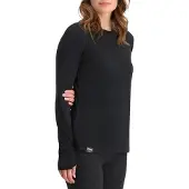 Poederbaas Langarmshirt Four Seasons Lightweight Longsleeve Damen Black-XS