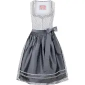 Stockerpoint Dirndl Sonja in hellgrau | Gr.: 38