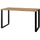 Die Möbelfundgrube Schreibtisch Plankeneiche - Graphit 140 cm - LIVERPOOL