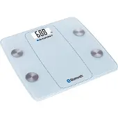 Blaupunkt BSM711BT Quadratische weiße elektronische Personenwaage