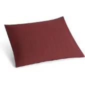 Yumeko Kissenbezug Seersucker-Baumwolle 50x60 Rot - Eco, Bio & Fairtrade