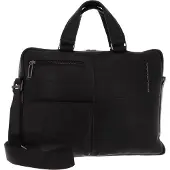 Piquadro Laptoptasche Ronnie Computer Portfolio Briefcase Black