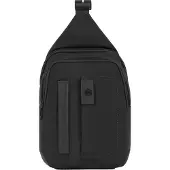 Piquadro Pulse Mono Sling Bag Black