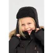 Lindberg Polar Mütze, Schwarz, 44