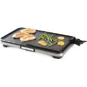Domo DO9263G, Schwarz, Edelstahl, Freistehend, Aluminium, 550 x 305 mm, Drehregler, 0,8 m