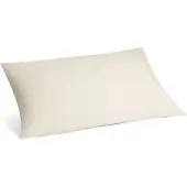 Yumeko Kissenbezug Seersucker-Baumwolle 40x80 Weiß - Eco, Bio & Fairtrade