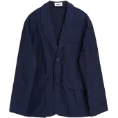Soulland Gabe Blazer Navy Größe: XS/S | Blazer Outlet | Unisex | Blau