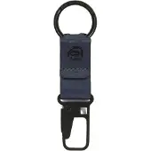 Piquadro Schlüsselanhänger David Leather Keyring Blue