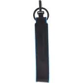 Piquadro Schlüsselanhänger Blue Square Revamp Keychain Nero