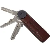 Piquadro Schlüsselanhänger Black Square Keychain Tobacco