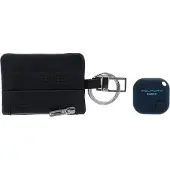 Piquadro Schlüsselanhänger Urban Key Holder With CONNEQU Nero