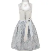 Stockerpoint Midi Dirndl "Flavia" in taupe | Gr.: 46