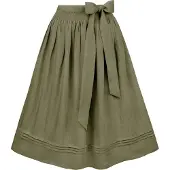Stockerpoint Dirndlschürze Mina in olive | Gr.: 46-50