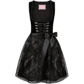 Stockerpoint Mini Dirndl "Loredana" in schwarz | Gr.: 40