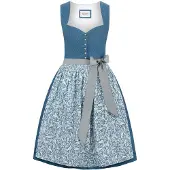 Stockerpoint Midi Dirndl "Rhianna " in blau | Gr.: 40