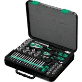 Wera Metrischer Ratschenschlüssel mit Steckschlüsseln und Bit 8100 Zyklop Speed