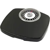 Little Balance Confort 180, Mechanische Personenwaage, 180 kg, 1 kg, Schwarz, Rechteck, Analog