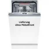 Bosch Serie 4 SPV4HMX49E, Voll integriert, Single (45 cm breit), Edelstahl, Tasten, 1,75 m, 1,65 m