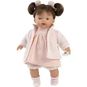 Llorens Weinende Puppe Vera Pink mit Ton 33 cm