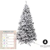 Kopu Excellent Trees Led Rova Weihnachtsbaum mit Schnee und Lichtern ⌀100cm – ↕180cm