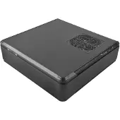 Silverstone FTZ01-E, Desktop, PC, Schwarz, Mini-DTX, Mini-ITX, Aluminium, Stahl, 8,3 cm