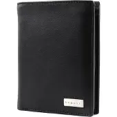 Bugatti Geldbörse City Line RFID Coin Wallet Combi Style 13CC Metal Logo Black