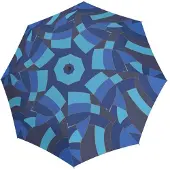 Doppler Regenschirm Carbonsteel Long AC Chic Blue