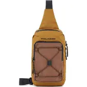 Piquadro Mick Mono Sling Bag Cuoio
