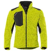 Qualitex Strick-Fleecejacke "protectano" kiwi 3XL