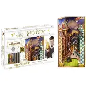 Revell Harry Potter Tiny Adventures Book Nook Mini Diorama Quidditch Pitch 23 Cm Puzzle