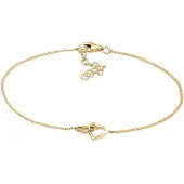 Elli Armband Herz Heart Verschlungen Symbol 925 Silber Elli Gold