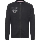FQ1924 klassische FQErland Herren Zip-Jacke mit Stehkragen Jacke 21900122-ME-200278 Grau