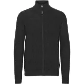 11 Project Strickjacke "Strickjacke PRKimmo", Herren, Gr. XL, schwarz (true schwarz), Obermaterial: 100% Baumwolle CO recyc.., Strickjacken Strickjacke